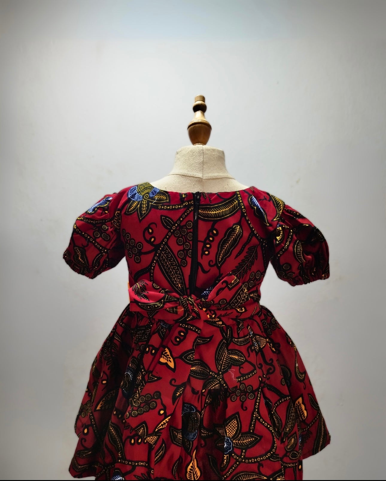 Girls Ankara dress
