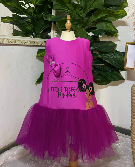 Girls party gown
