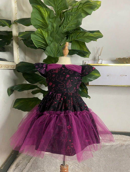 Girls Ankara dress